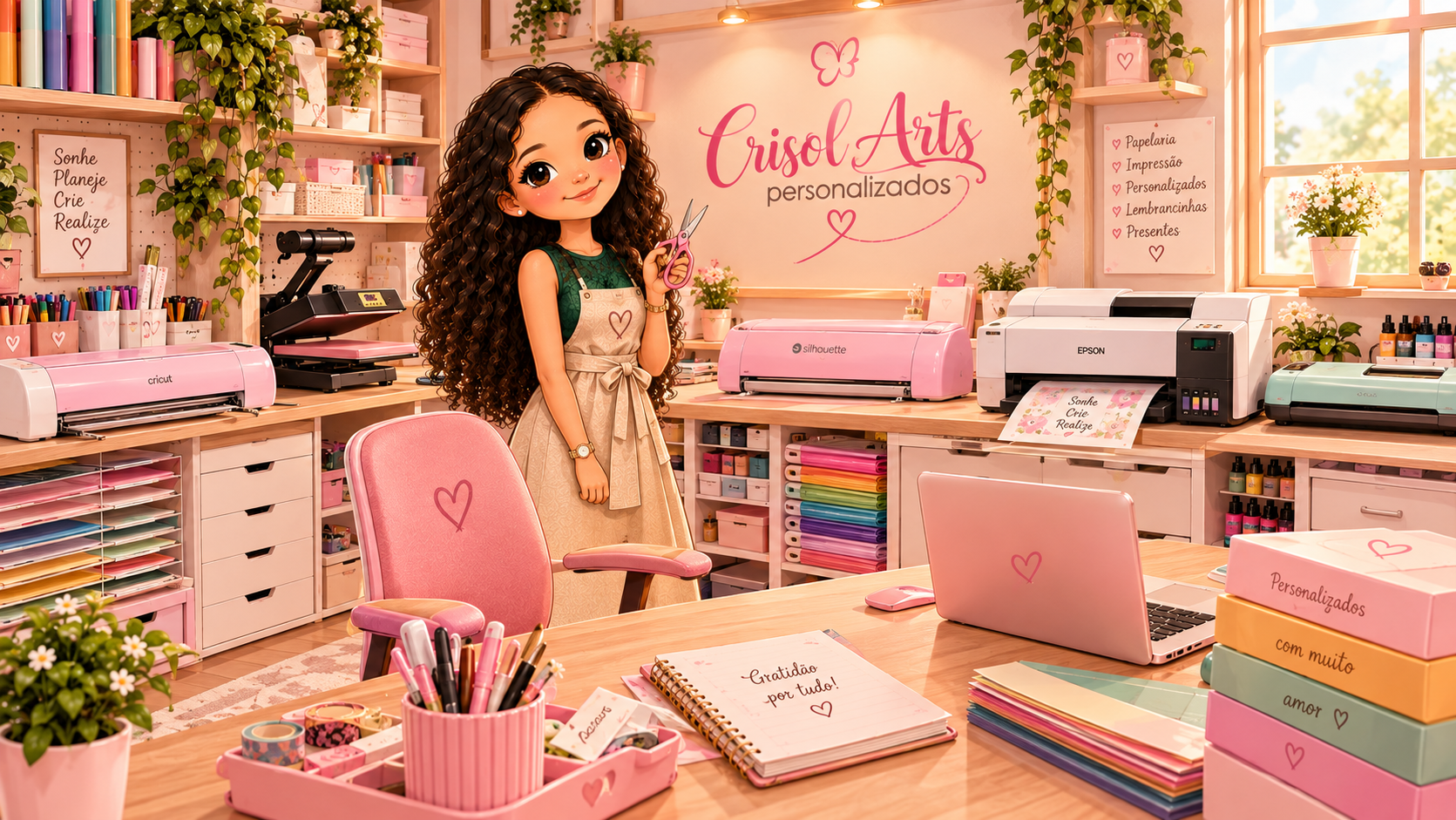 Crisol'Arts personalizados — ateliê