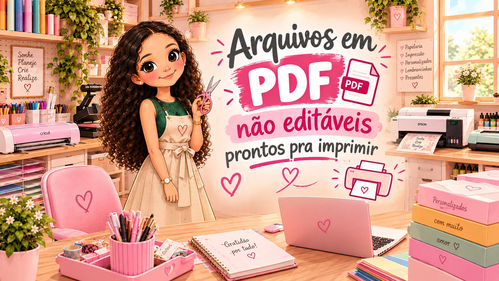 Arquivos em PDF prontos pra imprimir